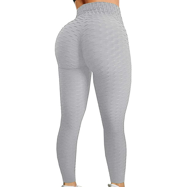 NK BEAUTY Booty Lifting Leggings for Women High Waisted Ruched Butt Lifting Yoga Pants Textured Anti Cellulite Workout Tights 